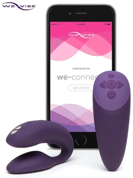 We-Vibe Chorus Çiftler İçin Telefon Uyumlu Vibratör Mor