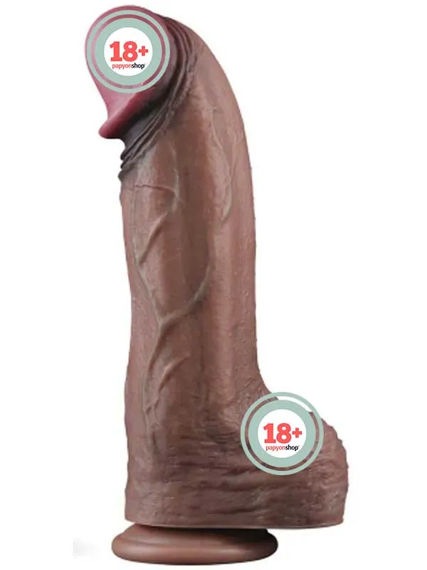 Lovetoy 13” Dual Layered Silicone Cock XXL 33 cm