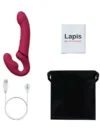 Lovense Lapis App Control Flexible Double Vibrating Strapless Strap-on