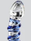 ToyJoy Glass Worxx G-Spot Gemstone 18 cm Şık Cam Dildo